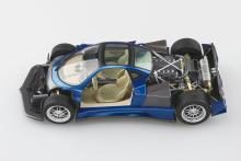 Aoshima Bunka Kyozai (AOSHIMA) The Model Car 1/24 0 Pagani Zonda C12S Plastic Model