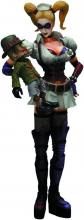 Square Enix Batman Arkham Asylum: Play Arts Kai: Harley Quinn Action Figure