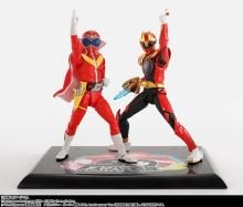 TAMASHII NATIONS SHFiguarts (Real Bone Carving Technique) Himitsu Sentai Gorenger Akarenger Super Sentai 50th Anniversary Ver. (First Press Limited Edition Base Included) Approximately 145mm PVC & ABS & Fabric Painted Movable Figure