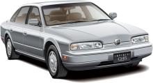 Aoshima Bunka Kyozai (AOSHIMA) The Model Car Series 1/24 Nissan G50 President JS/Infiniti Q45 89 Plastic Model