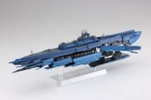 Aoshima Bunka Kyozai (AOSHIMA) 1/350 Scale Ars Nova Submarine Blue Steel I-401, Approximately 260mm, PS Plastic Model