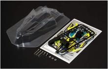 Tamiya Mini 4WD Special Project Product Neo Falcon Clear Body Set 2 95472