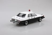 Aoshima Bunka Kyozai 1/24 The Model Car Series No.SP Nissan HGC210 Skyline Patrol Car `77 Plastic Model (Automobile)