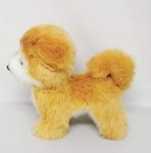 Made in Japan Graceful Puppy Series Akita Inu Standing Plush Height 17cm