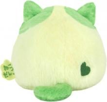 Sanei Boeki Dango Friends Flower Cat Dango Clover W7.5 x D6 x H7cm Plush Toy NDH03