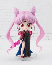 TAMASHII NATIONS Figuarts mini Pretty Guardian Sailor Moon R Black Lady, approximately 90mm, PVC & ABS painted action figure