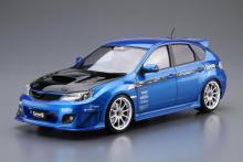 Aoshima Bunka Kyozai 1/24 The Tuned Car Series No.35 Subaru ings GRB Impreza WRX STI 7 Plastic Model (Car)
