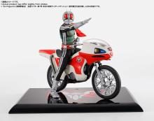 TAMASHII NATIONS SHFiguarts (Real Bone Carving Technique) Kamen Rider New No. 1 Glorious Showa Rider Edition (First Press Limited Edition Base Included) Approximately 145mm PVC & ABS & Fabric Painted Movable Figure