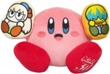 Sanei Boeki Kirby of the Stars 30th Kihonhamaru W17.5×D12.5×H11cm Stuffed Toy (× 2)