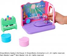Gabby's Dollhouse DJ Catnip Music Room Set