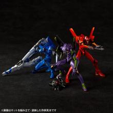 Kaiyodo Artpla SCULPTURE WORKS Evangelion Unit-01/Unit-02/Unit-00 Kai Intercept Tokyo-3 Non-Scale Unpainted Plastic Model Kit AP052