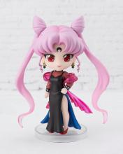 TAMASHII NATIONS Figuarts mini Pretty Guardian Sailor Moon R Black Lady, approximately 90mm, PVC & ABS painted action figure