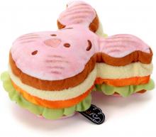Disney Character Nui Pan Plush Toy S Sandwich Piglet Plush Toy Height approx. 13cm