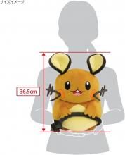 Sangei Boeki Pokemon Potehagu Cushion Dedenne W24.5 x D22 x H36.5cm Plush Goods Pokemon PZ62
