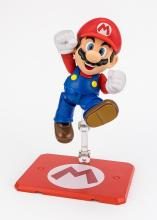 TAMASHII NATIONS SHFiguarts Super Mario Mario (SUPER MARIO) Approximately 100mm ABS & PVC Painted Movable Figure