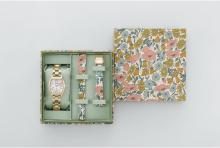 SEIKO LUKIA Watch Happy Collection Ivory (Made With Liberty Fabric Limited Edition) SSQW104 Women's Gold