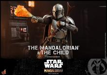 Hot Toys TV Masterpiece Mandalorian Mandalorian & The Child (Set of 2) 1/6 Scale Figure Brown TM # 014