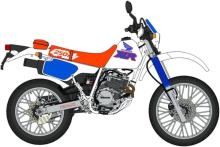 Hasegawa 1/12 Honda XLR250R (MD22) 1991 Plastic Model BK18 (Motorcycle)