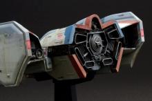 WAVE Galaga Fighter GFX-D002b NON Scale Plastic Model