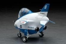 Hasegawa Egg Plane Aircraft, Japan Air Self-Defense Force T-4 Blue Impulse, Non-Scale Plastic Model, TH13
