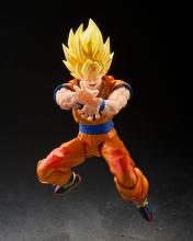 TAMASHII NATIONS SHFiguarts Dragon Ball Z Super Saiyan Son Goku (The Beginning of the Final Battle) Approximately 145mm PVC & ABS Painted Movable Figure