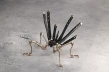 Kotobukiya Infinite Encounter Megalomaria Necroface, approx. 170mm tall, non-scale plastic model