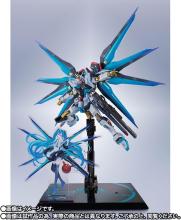METAL ROBOT Spirits <SIDE MS> Strike Freedom Gundam Nishiki (Hatsune Miku Ver.) ABS & Die-cast & PVC Pre-painted Figure, Approx. 140mm