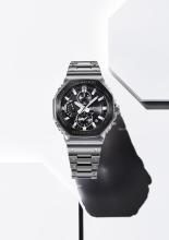 CASIO G-Shock Watch Full Metal Chronograph Black Bezel GMC-B2100BT-1AJF Men's Silver