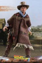 Movie Masterpiece Back to the Future PART3 Marty McFly 1/6 Scale Figure Brown