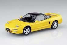 Aoshima Bunka Kyozai (AOSHIMA) 1/32 Scale Rakupla Snap Kit No. 19-IY Honda NA1 NSX (Indy Yellow Pearl) Pre-Colored Plastic Model