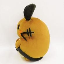 Sangei Boeki Pokemon Potehagu Cushion Dedenne W24.5 x D22 x H36.5cm Plush Goods Pokemon PZ62