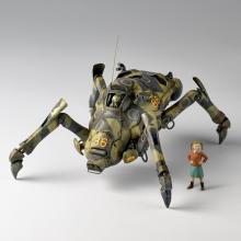 Kaiyodo ARTPLA Maschinen Krieger Sturmkäfer & Pamela Amsel 1/35 scale unpainted plastic model kit AP047