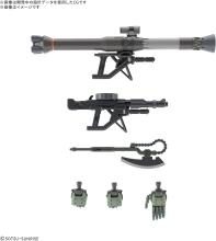 BANDAI SPIRITS HG Mobile Suit Gundam GQuuuuuuX Zaku (GQ) 1/144 Scale Pre-Colored Plastic Model