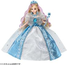 Takara Tomy Licca-chan Dress LW-22 Blue Luminous Dress-Up Toy for Ages 3 and Up