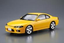 Aoshima Bunka Kyozai (AOSHIMA) The Model Car No. 99 1/24 Nissan S15 Silvia Spec.R 99 Plastic Pre-Colored Plastic Model