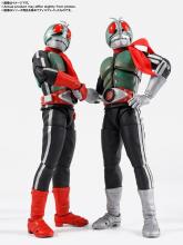 TAMASHII NATIONS SHFiguarts (Shinkocchou Seihou) Kamen Rider New No. 2 Glorious Showa Rider Edition, approximately 145mm, PVC, ABS, and fabric, pre-painted action figure