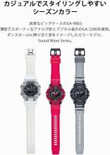 CASIO G-SHOCK Watch Sound Wave Series GA-2200SKL-8AJF Men's Black