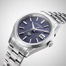 CITIZEN Watch The Citizen 30th Anniversary Limited Edition Indigo Dyed Washi Dial AQ4100-65M Men's