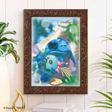 Tenyo (Made in Japan) 108-piece jigsaw puzzle Disney ZZZ in a Hammock... (18.2 x 25.7 cm) D-108-066 with glue, spatula, and service card