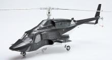 Movie Mecha Series AW-01 Airwolf 1/24 scale plastic model with clear body