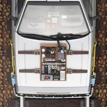 Aoshima Bunka Kyozai (AOSHIMA) 1/24 Movie Mecha No. BT-04 Back to the Future Part III Time Machine Railroad Plastic Model (Car)