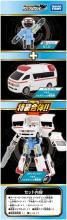 TAKARA TOMY Tomica Job Laborer TJB03 Medibraver Toyota Himedic Ambulance Mini Car Toy for ages 3 and up