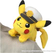 TAKARA TOMY Pocket Monsters Pokemon Plush Toy Captain Pikachu