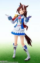 SHFiguarts Uma Musume Pretty Derby Tokai Teio Approximately 125mm ABS & PVC Pre-painted Movable Figure