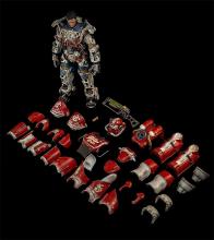 Fallout 1/6 T 51 Nuka Cola Power Armor 1/6 scale ABS  &  PVC  &  POM  &  cloth painted action figure