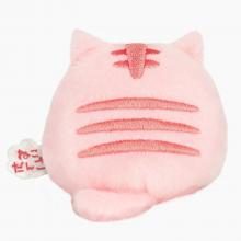 Sanei Boeki Dango Friends Flower Cat Dango Ume W7.5 x D6 x H7cm Plush Toy NDH04