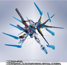 METAL ROBOT Spirits <SIDE MS> Strike Freedom Gundam Nishiki (Hatsune Miku Ver.) ABS & Die-cast & PVC Pre-painted Figure, Approx. 140mm