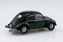 Aoshima Bunka Kyozai (AOSHIMA) Rakupla Snap Kit No. 20-JG Volkswagen Beetle (Jungle Green) Pre-Colored Plastic Model Kit