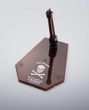 TAMASHII NATIONS HI-METAL R Macross Zero VF-OS Phoenix (Roy Focker's Custom) + QF-2200D-B Ghost, Approx. 140mm ABS & Diecast & PVC Painted Movable Figure