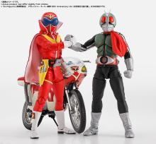 TAMASHII NATIONS SHFiguarts (Real Bone Carving Technique) Himitsu Sentai Gorenger Akarenger Super Sentai 50th Anniversary Ver. (First Press Limited Edition Base Included) Approximately 145mm PVC & ABS & Fabric Painted Movable Figure